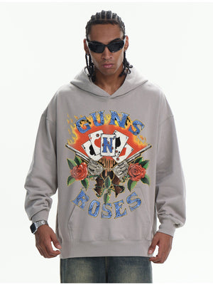 Retro Printed Hoodies
