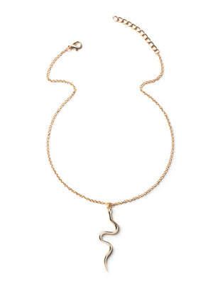 Snake Pendant Necklace
