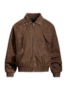 Harrington Short Lapel Workwear Fabric Jackets