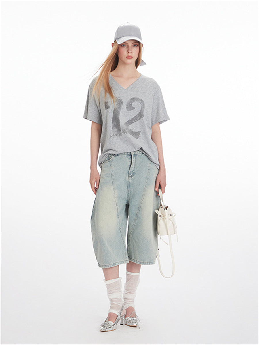 Liber Summer Women's Letters/Numbers/Words T-shirts
