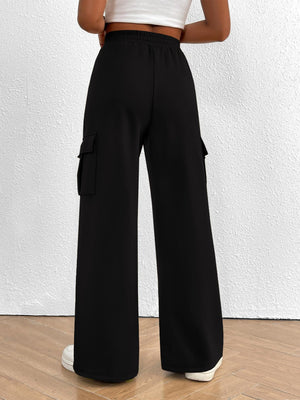 Loose-fitting Wide-leg Casual Trousers