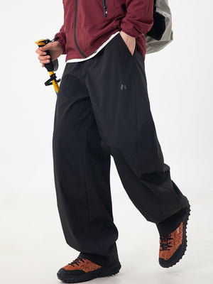 Outdoor Water-repellent Loose-fit Segmentation And Splicing Machete Pants