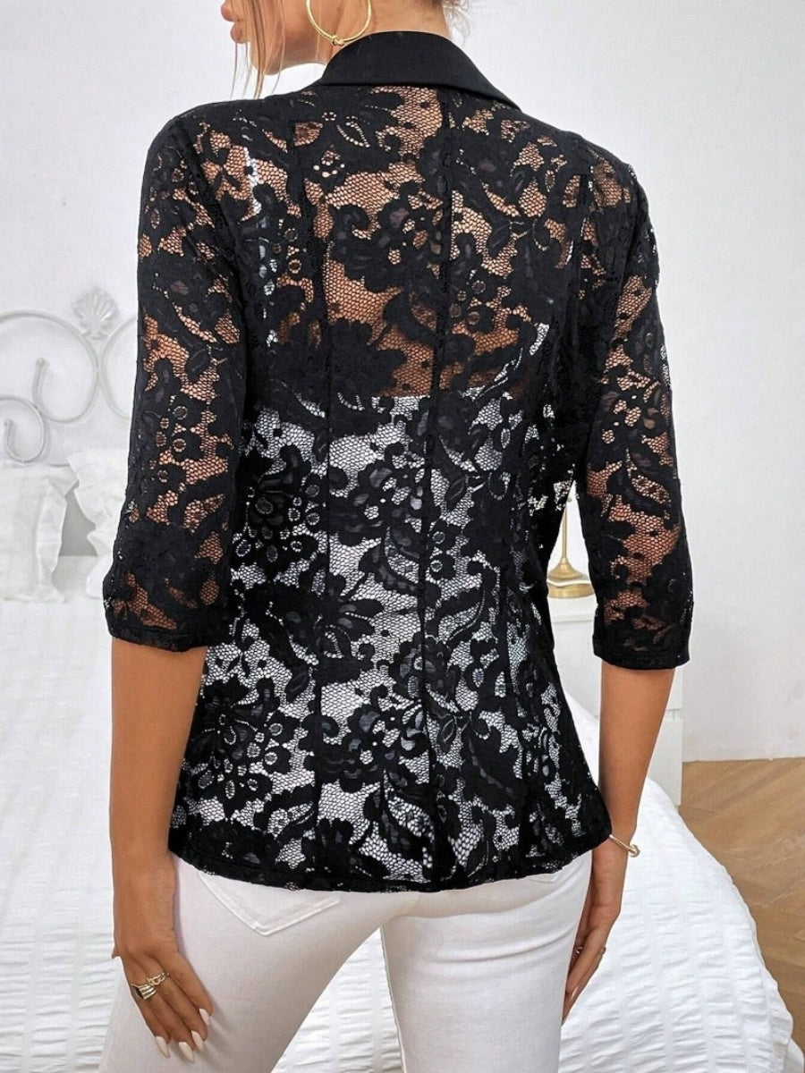 Lace Sunscreen Blazers Commuting Jackets