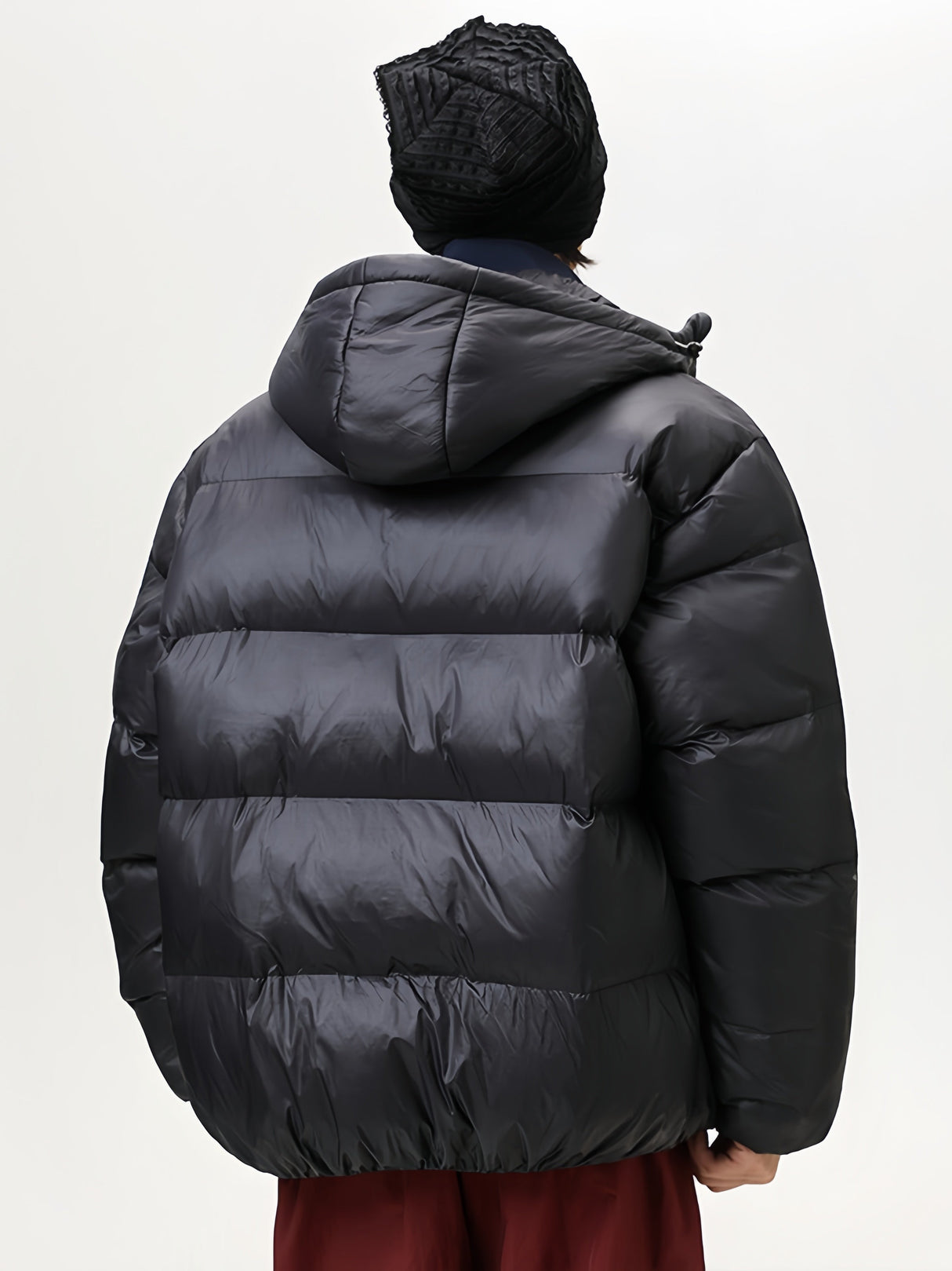 Light Outdoor Thickening Keep Warm Hooded Cotton Clothes Coat