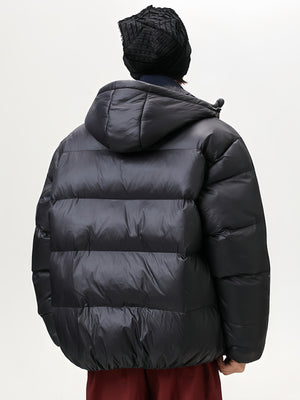 Light Outdoor Thickening Keep Warm Hooded Cotton Clothes Coat