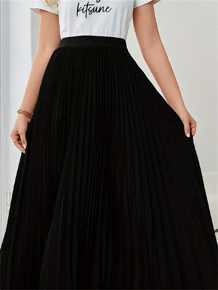 Liber Summer Women's Solid Color Solid Color Skirts