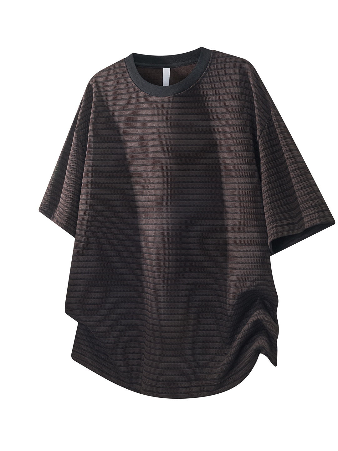 Color-blocked Stripes Loose-fit T-shirts