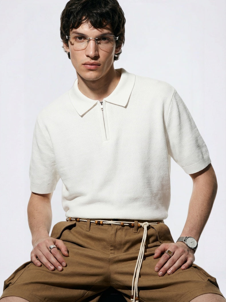 Old Money Style Leisure Polo Shirts