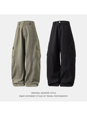 Liber Autumn Men's Solid Color Pants