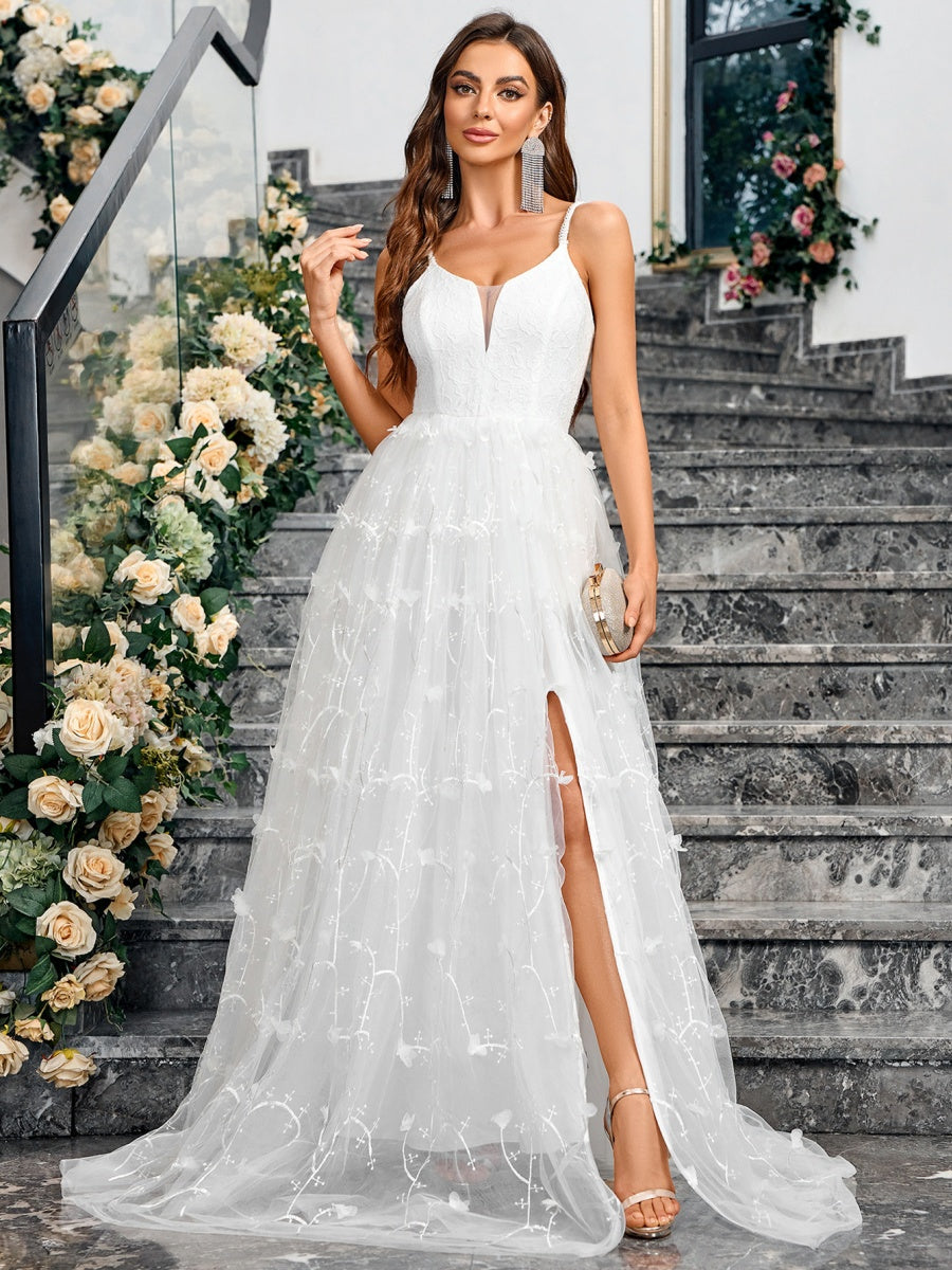 Liber Autumn Women's Lace Maxi Dresses