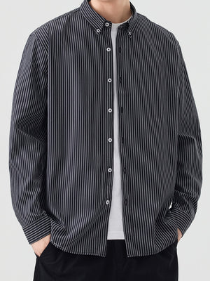 Stripes Leisure Fit Shirts