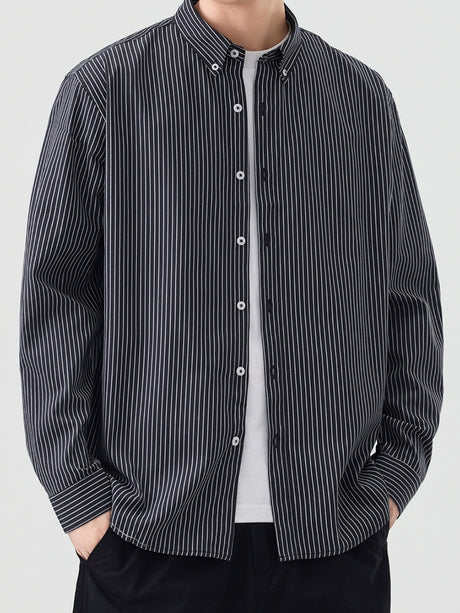 Stripes Leisure Fit Shirts