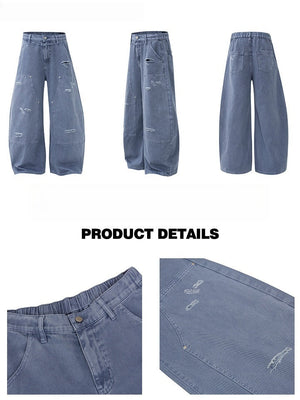 Liber Summer Neutral Hole Jeans
