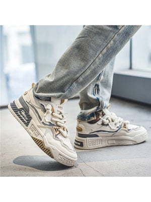 Liber Four Seasons Colorblock Men's Casual Sports Shoes