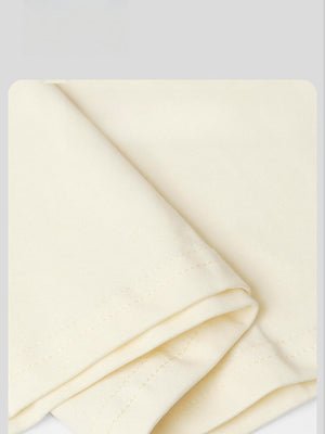 Liber Summer Neutral Printed Pattern T-shirts