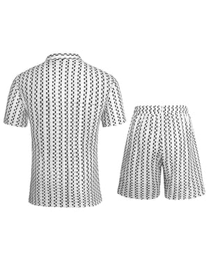 Leisure Vacation Stripes 2-piece Sets Set