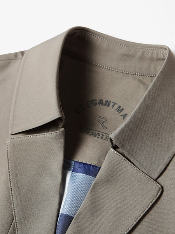 Business Single-Breasted Leisure Trench Coats