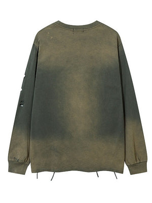 Hole Loose-fit Personality T-shirts