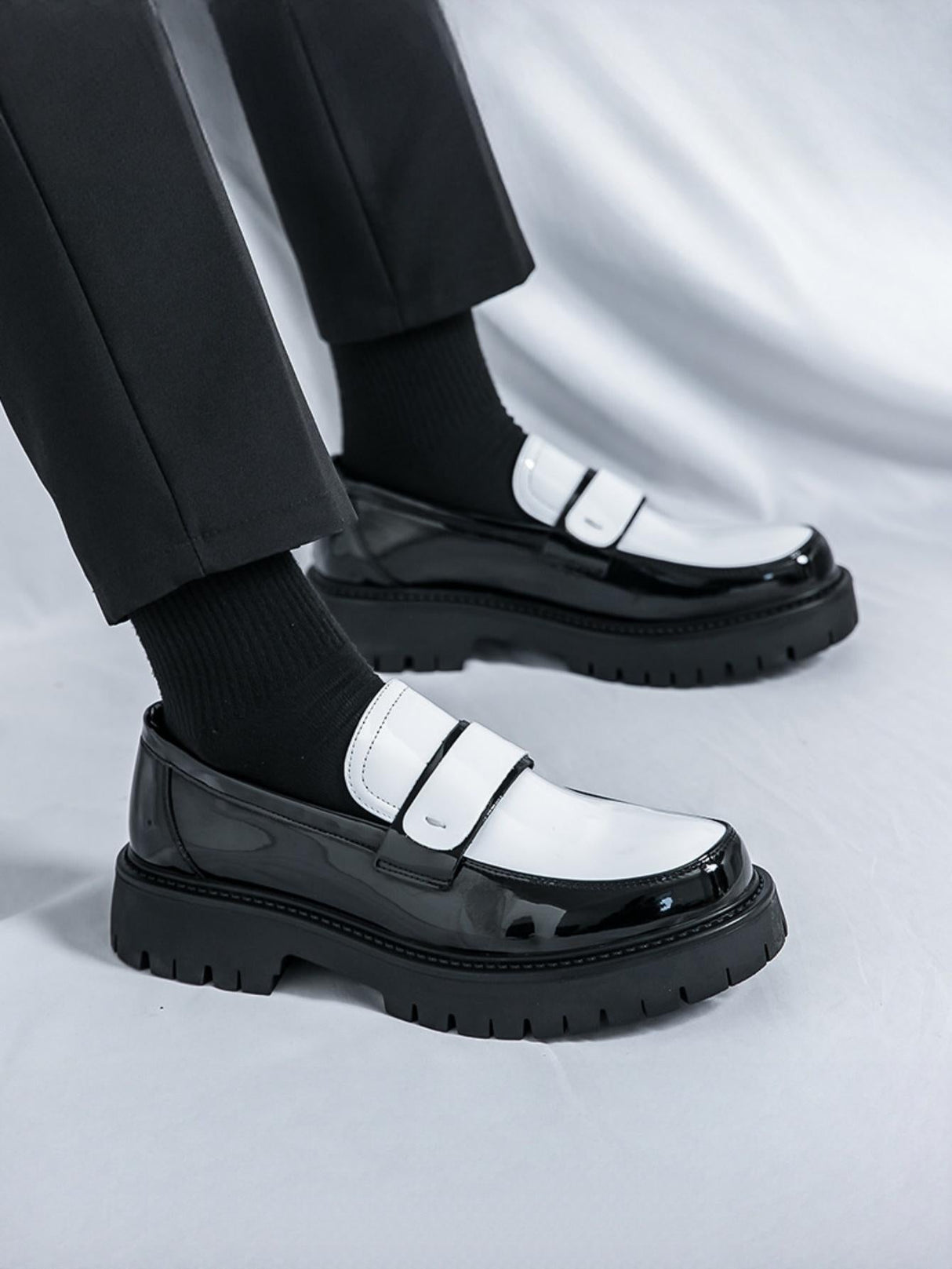 Mocassins à plateforme