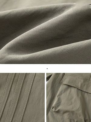 Liber Autumn Men's None Solid Color Pants
