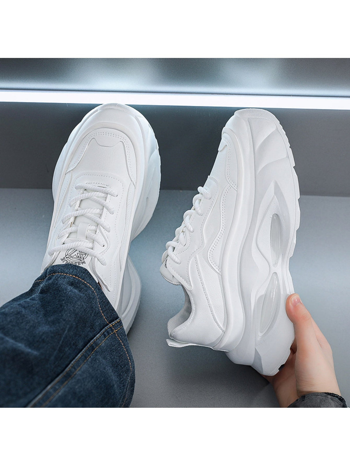 Liber Four Seasons Thick-soled Men's Casual Sports Shoes