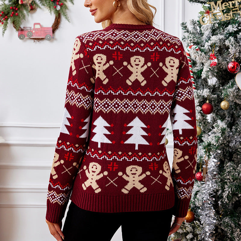 Christmas Gingerbread Man Sweater