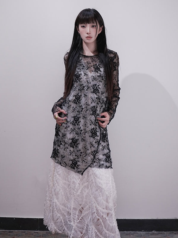Lace Long Dress