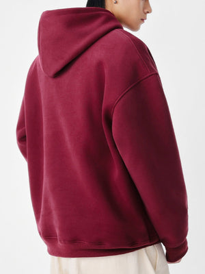 Letter Print Hooded Sweatshirts&Hoodies