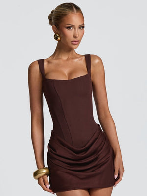 Sexy Backless Short Dress