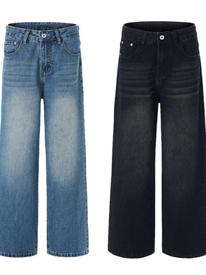 Liber Autumn Neutral wear Pocket decoration Jeans