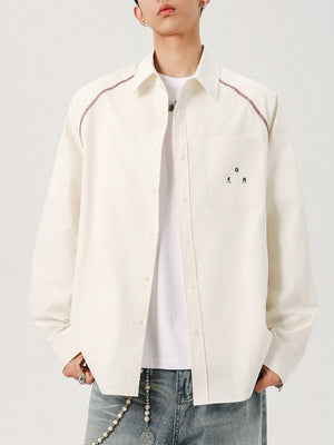 Hasselblad Line Loose-fit Color-blocked Shirts