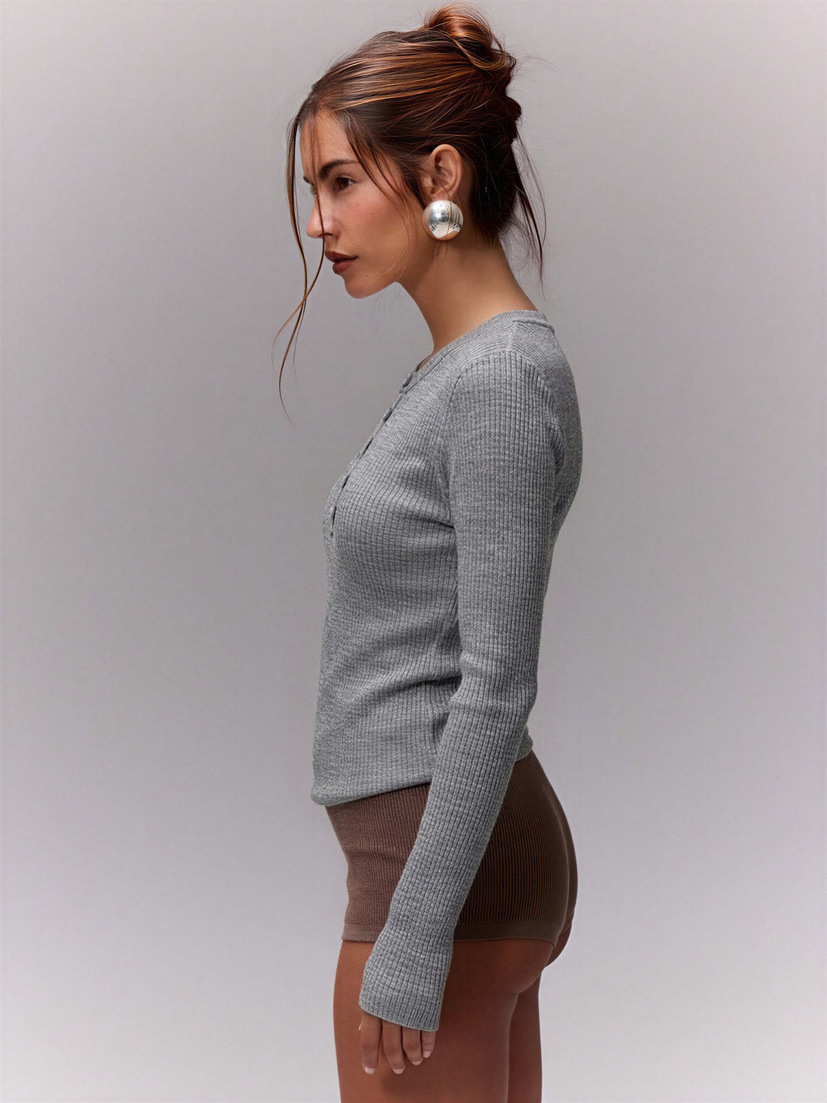 100% Superfine Wool Polo Collar Pullover Sweater