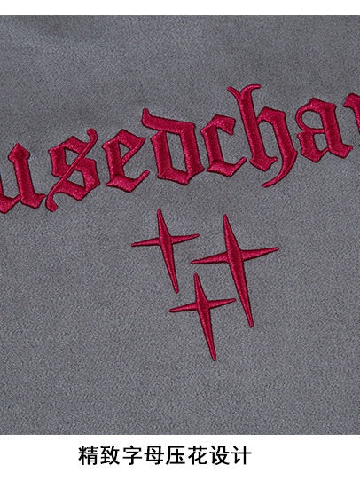 Liber Summer Men's Embroidery Letter T-shirts