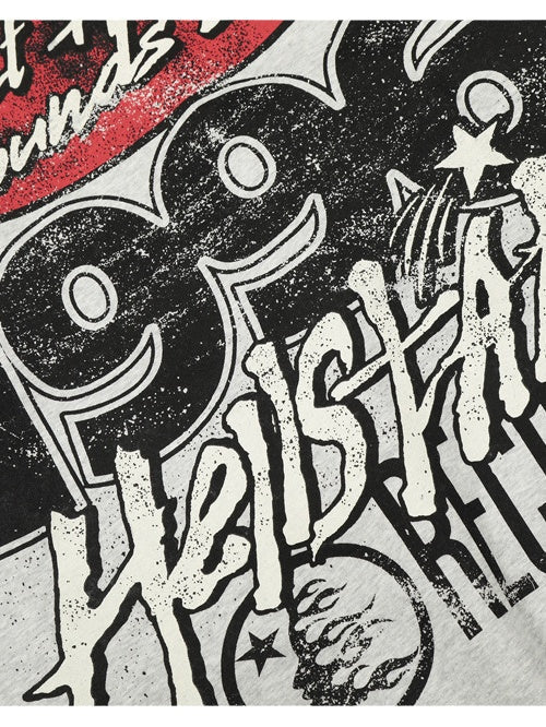 Parody Big Mouth Personalized Prints Plush Graffiti Hooded Sweatshirt