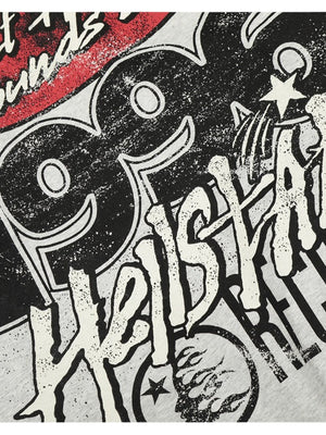 Parody Big Mouth Personalized Prints Plush Graffiti Hooded Sweatshirt