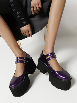 Platform Mary Janes