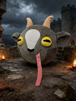 Goat Hair Plush Doll