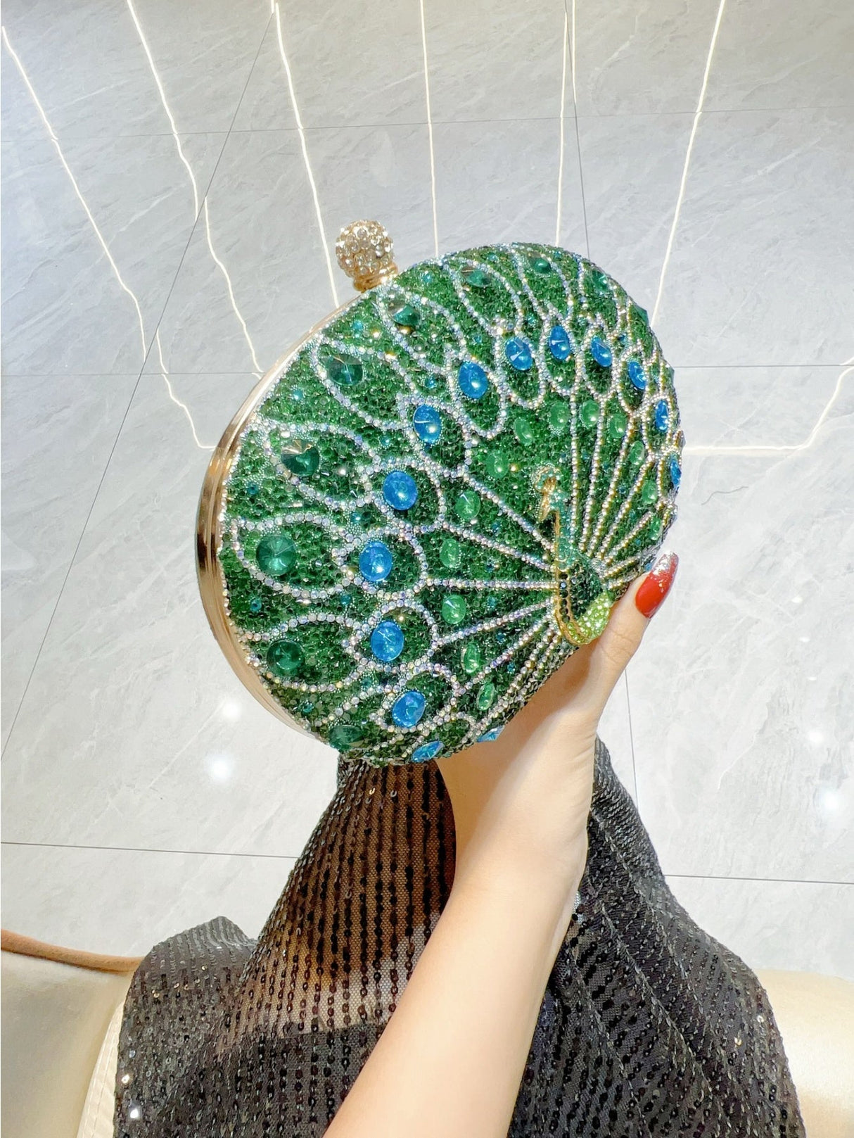 Liber Four Seasons ACC Diamond Box Bag