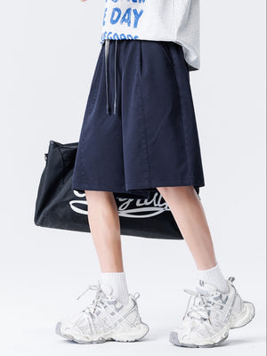 Gradient Loose-fit Leisure Five Points Shorts
