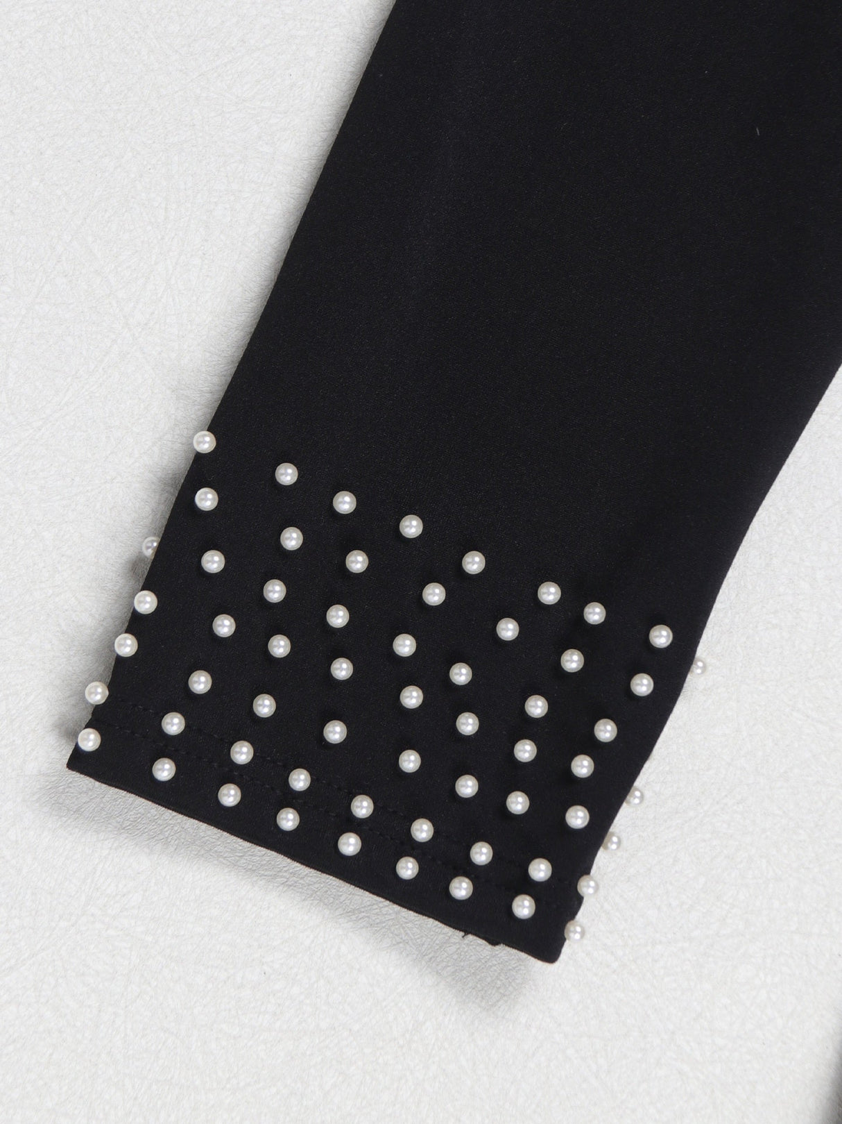 Pearl Langarm-Zweiteiler mit schmaler Passform und elastischem Bund