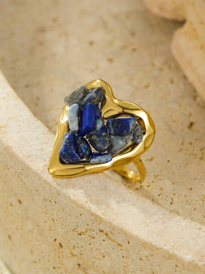 Colorful Heart Ring
