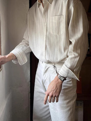 Stripes Leisure Non-iron Shirts
