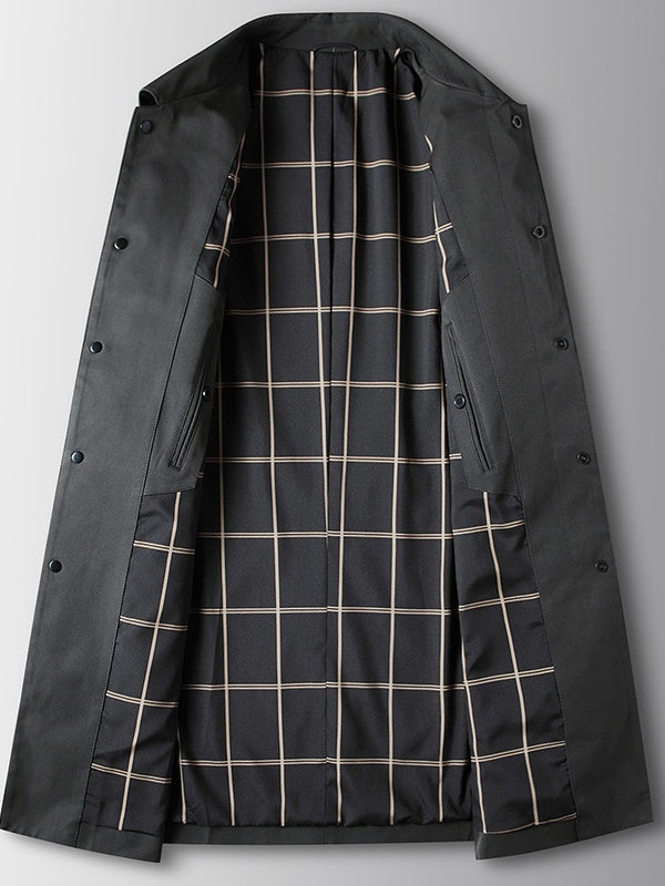 Business Leisure Medium And Long Non-iron Trench Coats