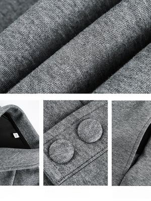 Liber Autumn Men's Solid Color Jackets