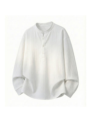 Old Money Style Vertical Stripes Shirts