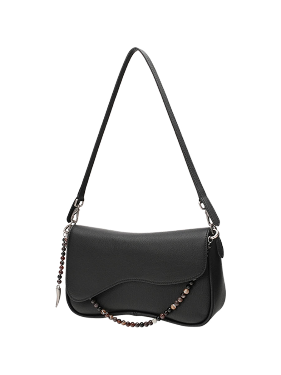 Straightforward Small Saddle Bag, Made Of Vegetable Tanned Top-grain Cowhide, Versatile Summer Shoulder Bag For Women, Underarm Bag.