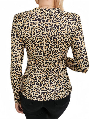 Leopard Print Pullover Sexy T-shirt