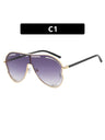 Oversized Aviator Sunglasses