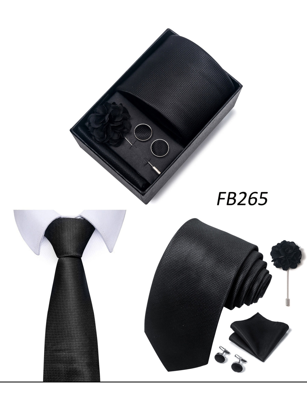 Ties Corsage Accessories Set