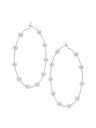 Exaggerated And Unique Round Pearl Earrings